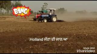 New Holland 3630 SE Vs Massey 9500 [upl. by Seugirdor]