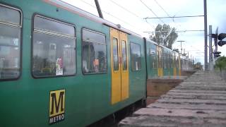 Tyne and Wear Metro  Metrocars 4004 and 4045 arriving into East Boldon [upl. by Wendall315]