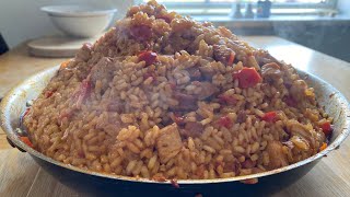 How to Make Rice Recipe Paella or Arborio Risotto Rice  Chef KR [upl. by Tibold542]