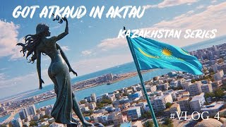 WE GOT ATKAUD IN AKTAU  AZERBAIJAN TO KAZAKHSTAN TRAVEL VLOG  KAZAKHSTAN SERIES VLOG 4 [upl. by Osnola]