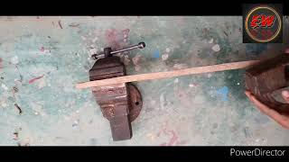 lakdi ki talwar  lakdi ki talwar kaise banae  how to make katana  katana [upl. by Sharon]