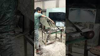 SriniManu  Powerful Glass Polishing Machine srinimanu glasspolishing glass mirrorglass shorts [upl. by Queridas]