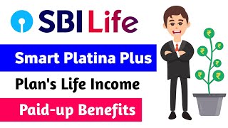 sbi life smart platina plus plan  reduced paidup policy benefits  paidup value  surrender value [upl. by Sinnelg]