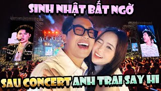 Cris Phan tổ chức sinh nhật bất ngờ cho vợ Mai Quỳnh Anh sau concert Anh Trai Say Hi [upl. by Yelnet]