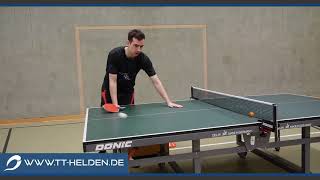 Ghost Serve Aufschlag Tutorial  Tischtennis Helden [upl. by Sadie]