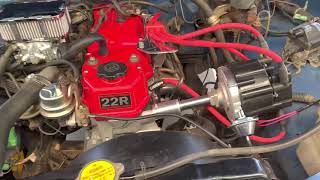 How to install DUI Distributor on Toyota Pickup 22r [upl. by Balas]