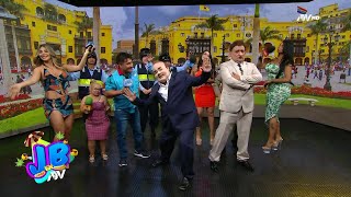 JB en ATV ¡El acalde Porky anuncia una sorpresa por el aniversario de Lima [upl. by Freedman377]