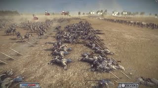 One Easy Victory Riflemen Defeat Ottoman Cavalry  Napoleon Total War [upl. by Akienat890]