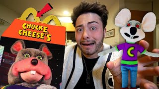 DO NOT ORDER CHUCK E CHEESEEXE HAPPY MEAL AT 3 AM SCARY [upl. by Adnilreh927]