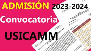 Convocatoria Admisión Docente 2023 2024 [upl. by Maidel]