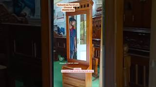 Teak wood dressing cupboard manufacturers Chennai Subhashree Furniture [upl. by Leblanc]