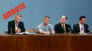 Apollo 13 Press Conference 1970 [upl. by Atirec531]