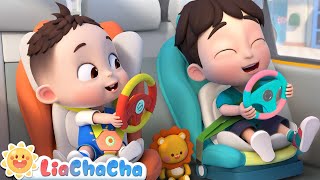 Let’s Buckle Up  Buckle Up Song  Car Safety for Kids  More LiaChaCha Nursery Rhymes amp Baby Songs [upl. by Benjy]