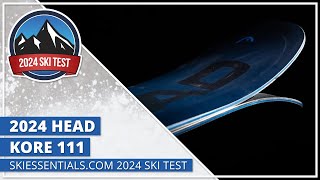 2024 Head Kore 111  SkiEssentialscom Ski Test [upl. by Elsi385]