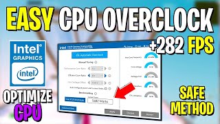 How to Overclock🔥Your CPU Increase FPS in Games Easily🤯 [upl. by Ramburt175]