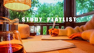 🌿 3HOUR STUDY MUSIC PLAYLIST relaxing Lofi  Cozy Evening DEEP FOCUS POMODORO TIMER Study With Me [upl. by Ahsek707]