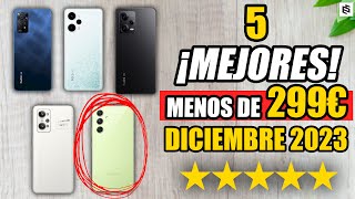 ✅LOS 5 MEJORES MÓVILES GAMA MEDIA 2023  De 149€ a 290€ [upl. by Enrobso437]