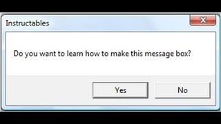 Membuat Message Box dengan Notepad [upl. by Steady615]