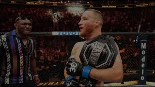 Justin Gaethje walk out UFC 291 [upl. by Llerred431]