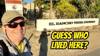 Walking Tour of The EL RANCHO VISTA ESTATES neighborhood of Palm SpringsSomeone famous lived here [upl. by Fernand]