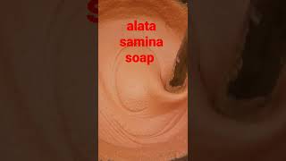 alata samina soap skincare shot [upl. by Arvo]