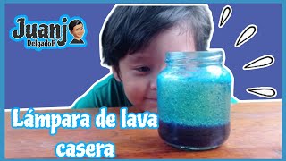 Experimento 🧪 de la lámpara 🛋️ de lava 🌋  Juanjo DelgadoR [upl. by Nivaj964]