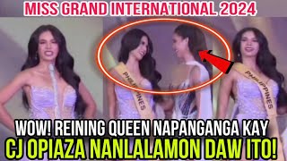 MAY NANALO NA CJ OPIAZA KUMABOG SA SASHING CEREMONY of Miss Grand International 2024 [upl. by Avalsorim]