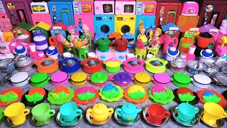 8 Minutes Satisfying with Unboxing Hello Kitty Sanrio Kitchen Set  Tiny ASMR Mini Cute Kitchen Set [upl. by Sucramrej201]