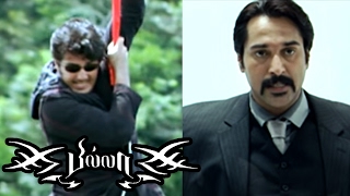 Billa  Billa Tamil Movie Scenes  Rahmans true face  Ajith risky Fight scene  Ajith Mass scene [upl. by Ettevets]