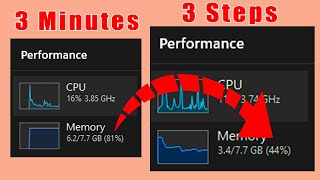 FIX High Memory Usage in Windows In 3 Minutes 2024 [upl. by Yesnel]