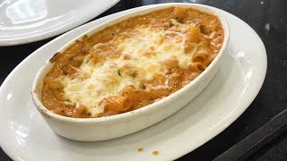 Cheesy Baked Pasta with Mushrooms  The Most Delicious Italian Pasta Youll Ever Try [upl. by Zoltai]