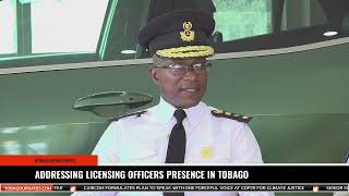 ADDRESSING LICENSING OFFICERS PRESENCE IN TOBAGO [upl. by Kceb192]