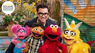 Elmo Finds Dinosaurs with Dan Levy  Sesame Street Season 54 Promo [upl. by Gradey]