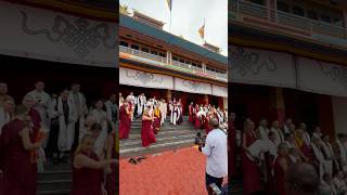 Drepung monastery in mundgod Geshe I Tongo l Ceremony  2024 buddhistmonastery [upl. by Nayek]