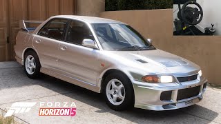 1995 Mitsubishi Lancer Evo GSR Test Drive  Forza Horizon 5 [upl. by Oigufer]