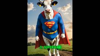 Cow as marvel characters shortsmarvel avengers [upl. by Neelcaj]