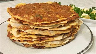 TAVADA LAHMACUN  EVDE LAHMACUN NASIL YAPILIR [upl. by Enom]