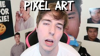 MrBeast Pixel Art Timelapse in Minecraft [upl. by Hpesoj387]