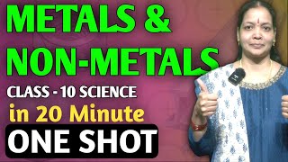 METALS AND NONMETALS CLASS 10 [upl. by Eel]