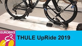 Thule UpRide bike rack Explained  Eurobike 2018 [upl. by Neiman]