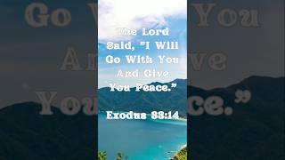 Exodus 3314  Bible Verse shorts jesus youtubeshorts [upl. by Ggerg]