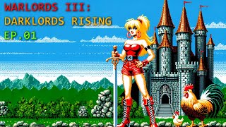 Warlords III Darklords Rising  Lord Paladin  Ep 01  Game Start [upl. by Eedyak]