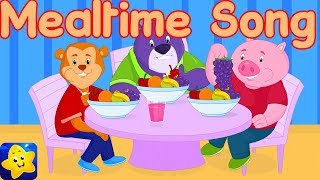 Mealtime Song For Kids  Time To Eat  English Nursery Rhymes For Toddlers  KidloLand Song For Kids [upl. by Galina]