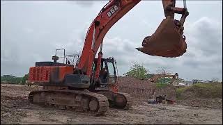 info dijual excavator hitachi zx470 th2019 [upl. by Namharludba]