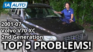 Top 5 Problems Volvo V70 XC Wagon 20012007 2nd Generation [upl. by Molahs]