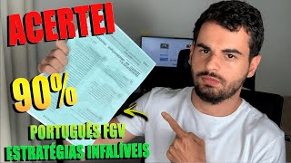 7 DICAS INFALÍVEIS PARA GABARITAR PORTUGUÊS DA FGV [upl. by Korella]