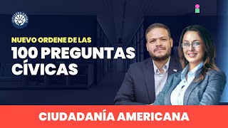 Estudio de las 100 Preguntas Cívicas  Ciudadanía a americana 2024 [upl. by Gone333]