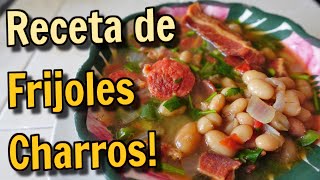 Receta de frijoles charros [upl. by Balfore]