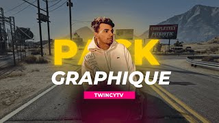 PACK GRAPHIQUE OFFICIEL TWINCY TV REUPLOAD  FIVE M [upl. by Nodle]