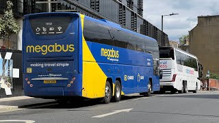 National Express Flixbus Megabus Turners Airsym Bakers Dolphin Oxford tube amp many more [upl. by Xxam230]